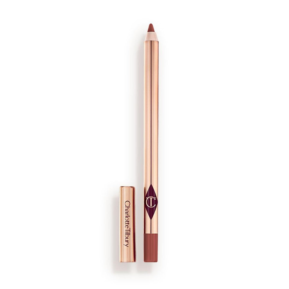 Charlotte Tilbury front packaging showing Hot Gossip shade and benefit long-wear