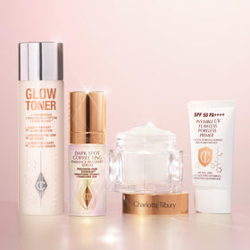Charlotte Tilbury primer applied before foundation to improve makeup wear
