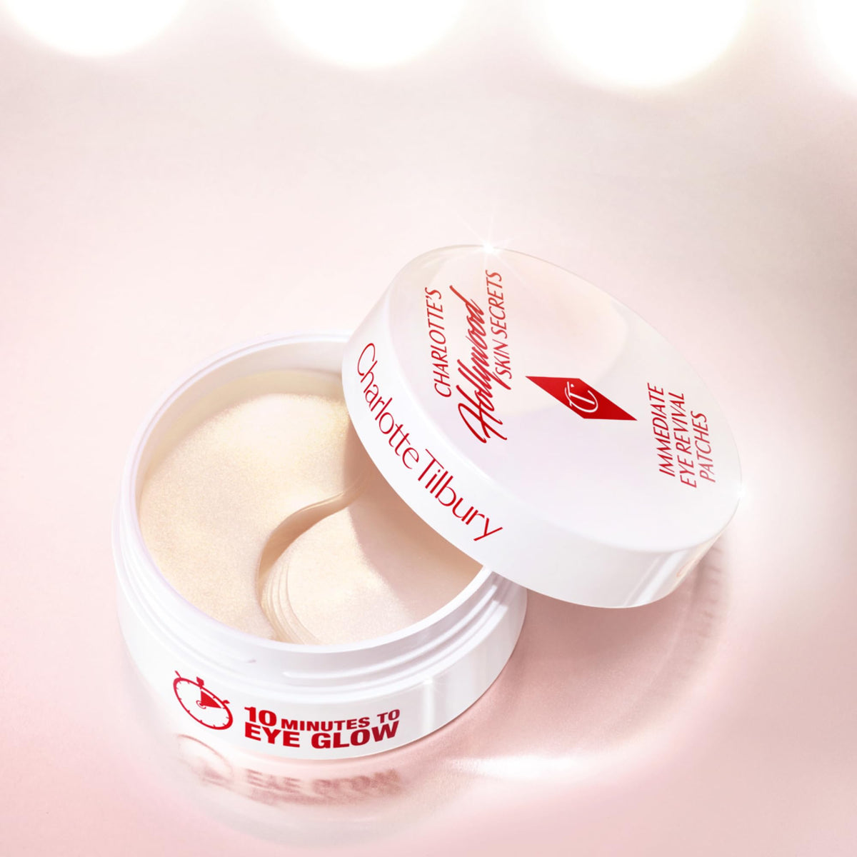 Charlotte Tilbury label close-up revealing key ingredients and application info
