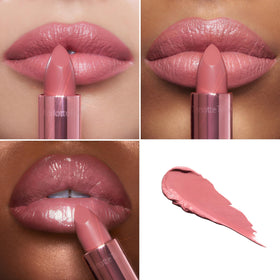 Charlotte Tilbury duo in purse lifestyle showing on-the-go touch-up convenience and polished look