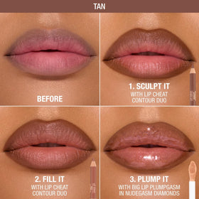 Charlotte Tilbury dual-ended detail highlighting sculpt and fill for precise definition