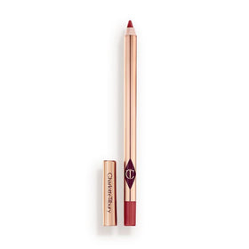 Charlotte Tilbury Lip Cheat front packaging showing product and shade benefit