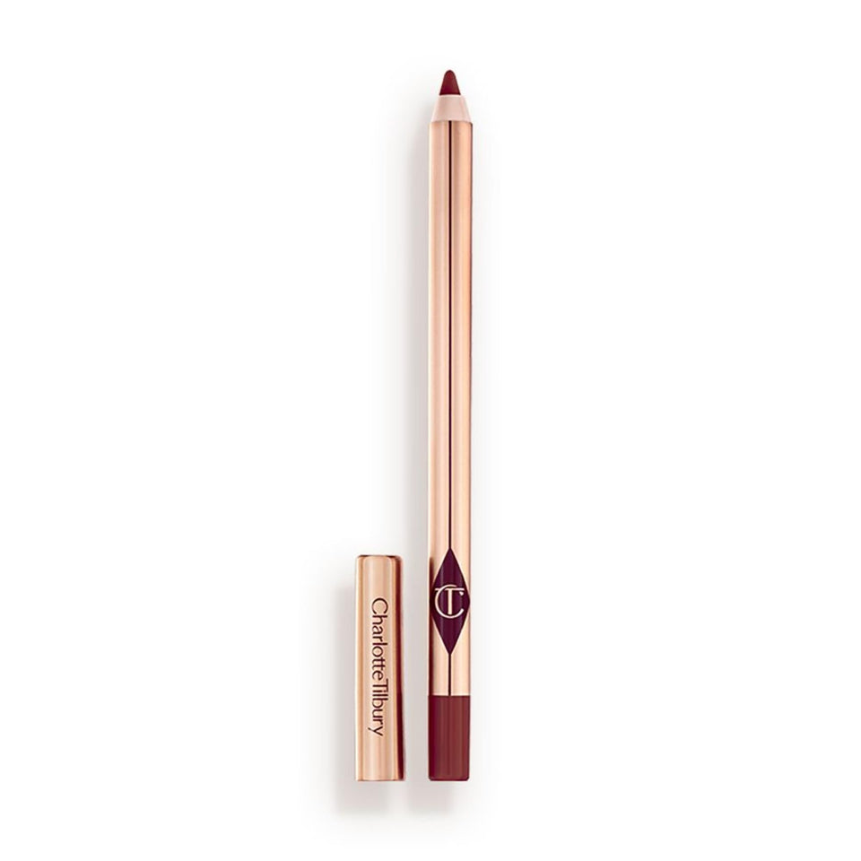 Charlotte Tilbury front packaging showing Hollywood Honey color and luxe branding benefit: instant recognition