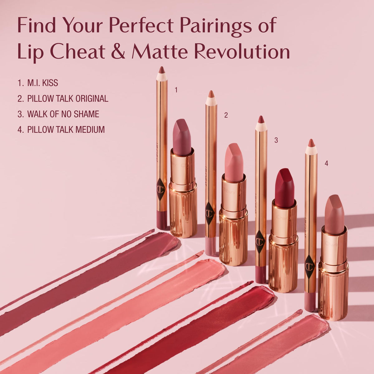 Charlotte Tilbury lip pencil inside purse lifestyle showing on-the-go touch-up convenience