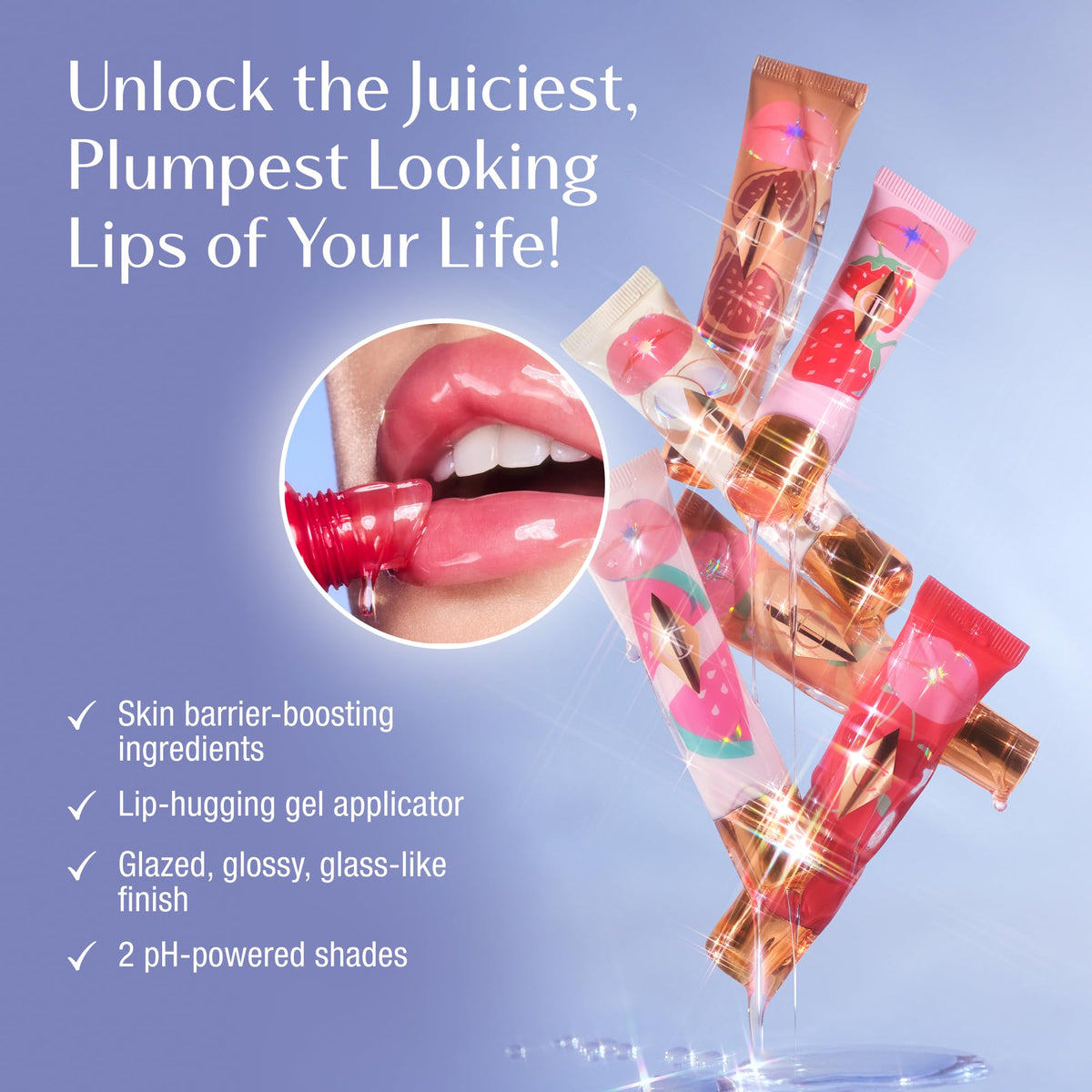 Charlotte Tilbury swatch on hand showing sheer strawberry vanilla tint and hydrating glow