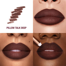 Charlotte Tilbury pencil tip close-up demonstrating precise application
