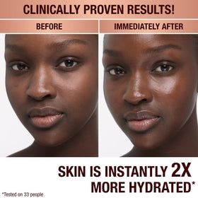 Charlotte Tilbury cream used under foundation for smoother makeup application