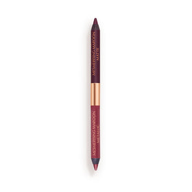Charlotte Tilbury Magic Eyeliner front view showing both matte and metallic ends, ideal for defining and illuminating