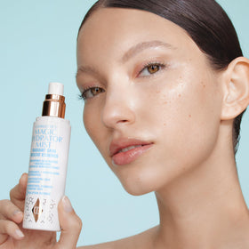 Charlotte Tilbury label close-up highlighting ingredients and transparency benefit
