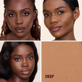 Charlotte Tilbury open compact revealing pressed powder pan and smooth surface finish
