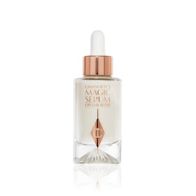 Charlotte Tilbury front packaging showing compact 8ml elixir for travel convenience