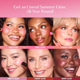 Charlotte Tilbury label and ingredients shot emphasizing Collageneer and hyaluronic benefits