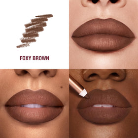 Charlotte Tilbury pencil tip close-up highlighting creamy smooth tip