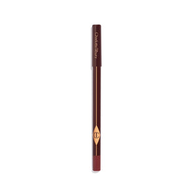 Charlotte Tilbury eyeliner in use along lash line for long-lasting definition