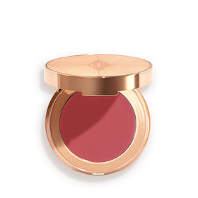 Charlotte Tilbury front packaging showing compact and shade name, flattering quick application
