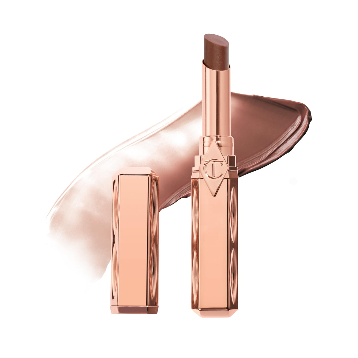 Charlotte Tilbury front packaging showing product and shade