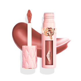 Charlotte Tilbury front packaging showing gloss tube and brand elegance