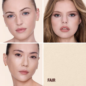 Charlotte Tilbury powder texture closeup highlighting ultra fine, blurring finish benefit
