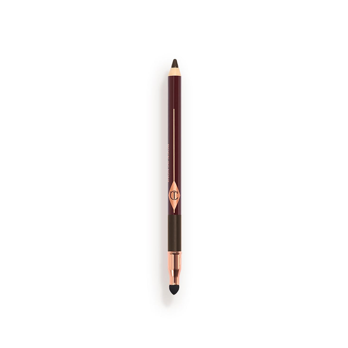 Charlotte Tilbury front packaging showing Barbarella Brown and benefits
