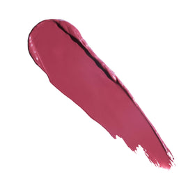 Charlotte Tilbury Rose to Fame bullet angled to show creamy satin tip and smooth glide benefit