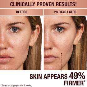 Charlotte Tilbury serum texture pool highlighting lightweight hydrating finish