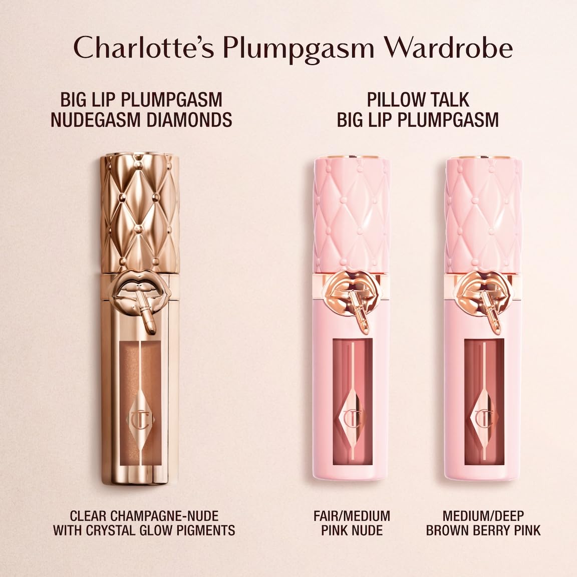 Charlotte Tilbury side label showing ingredients list and Collageneer trademark detail