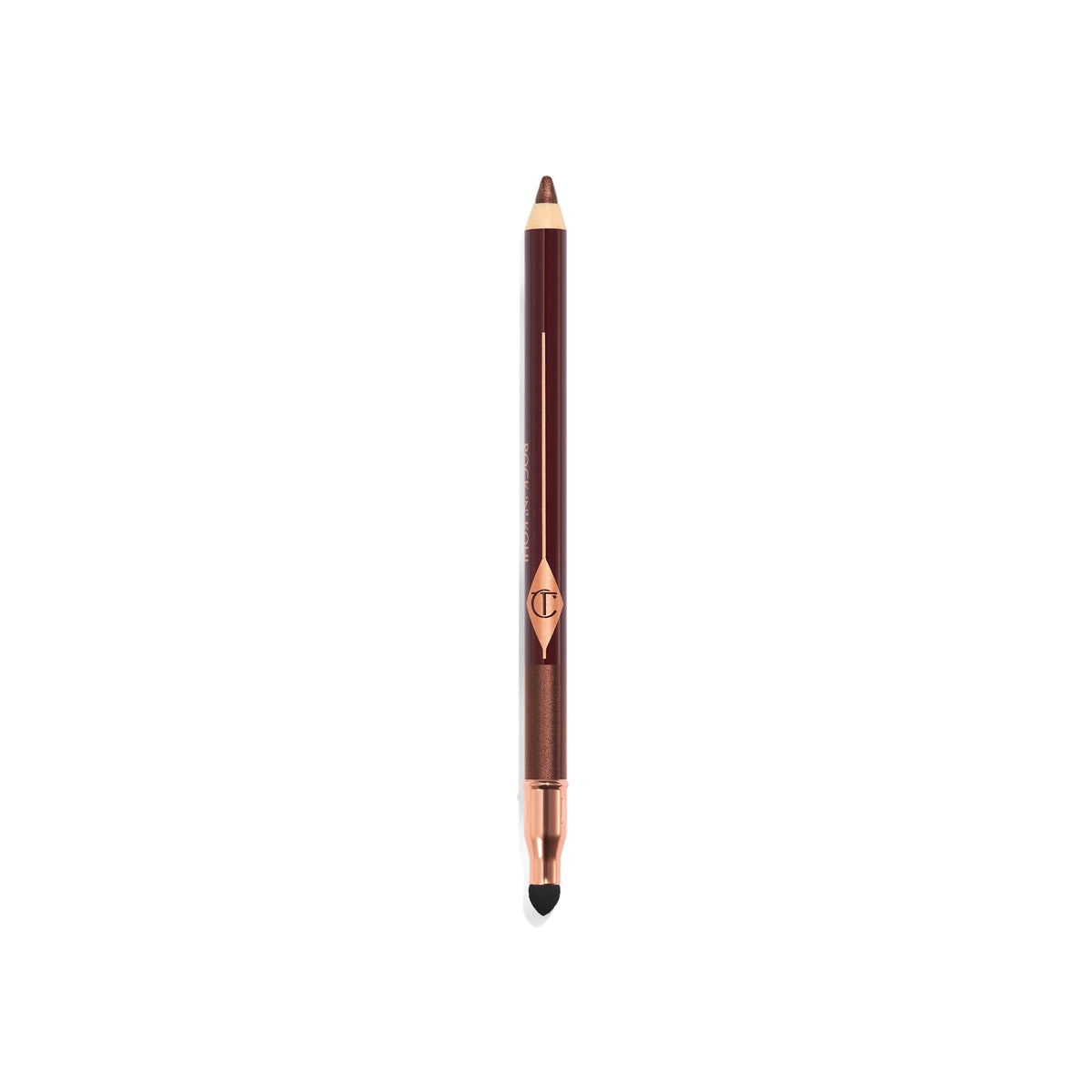 Charlotte Tilbury front packaging showing pencil and shade for quick selection