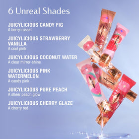 Charlotte Tilbury lifestyle shot with strawberry and vanilla showing fruity scent appeal