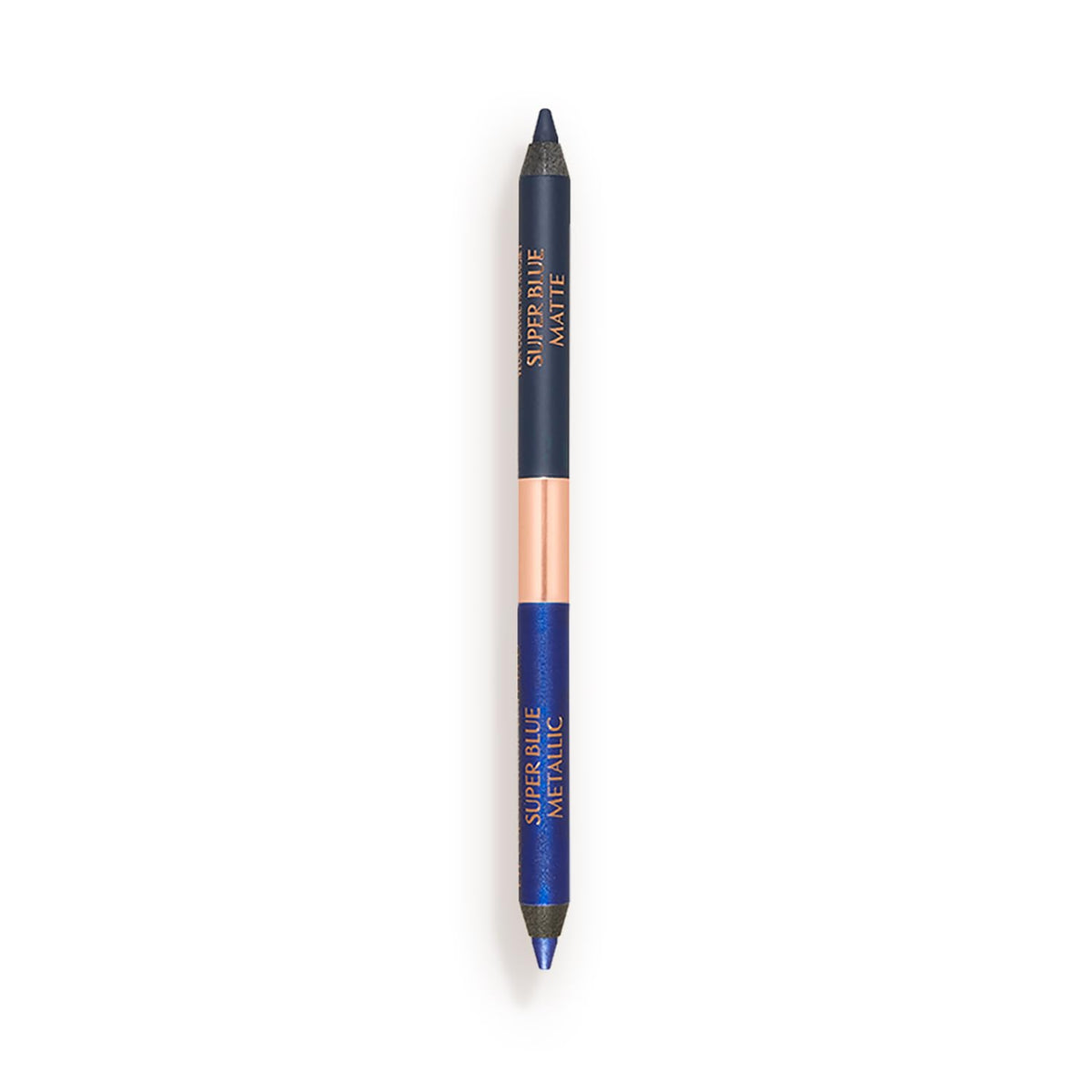 Charlotte Tilbury front packaging showing dual-ended pencil and color payoff benefit