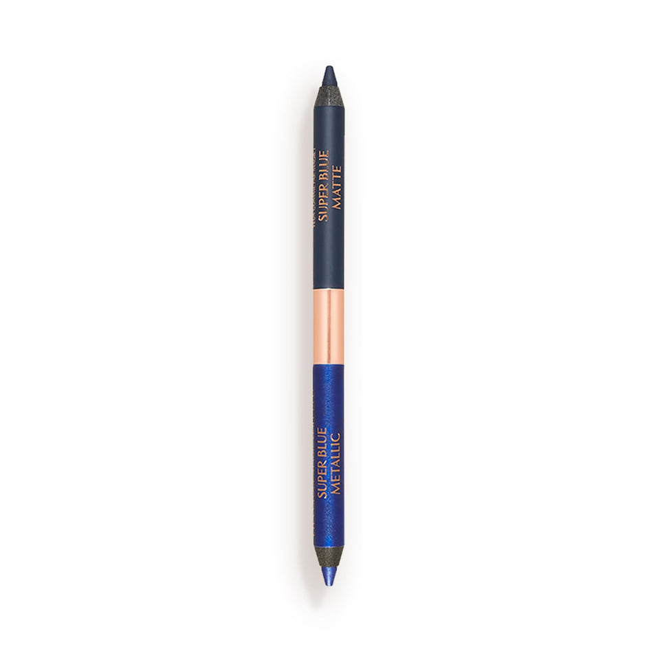 Charlotte Tilbury front packaging showing dual-ended pencil and color payoff benefit
