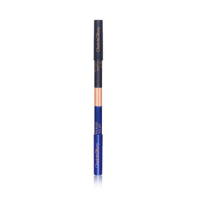 Charlotte Tilbury pencil held between fingers showing scale and travel-friendly convenience benefit