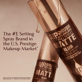 Charlotte Tilbury setting spray inside travel pouch for on‑the‑go touchups