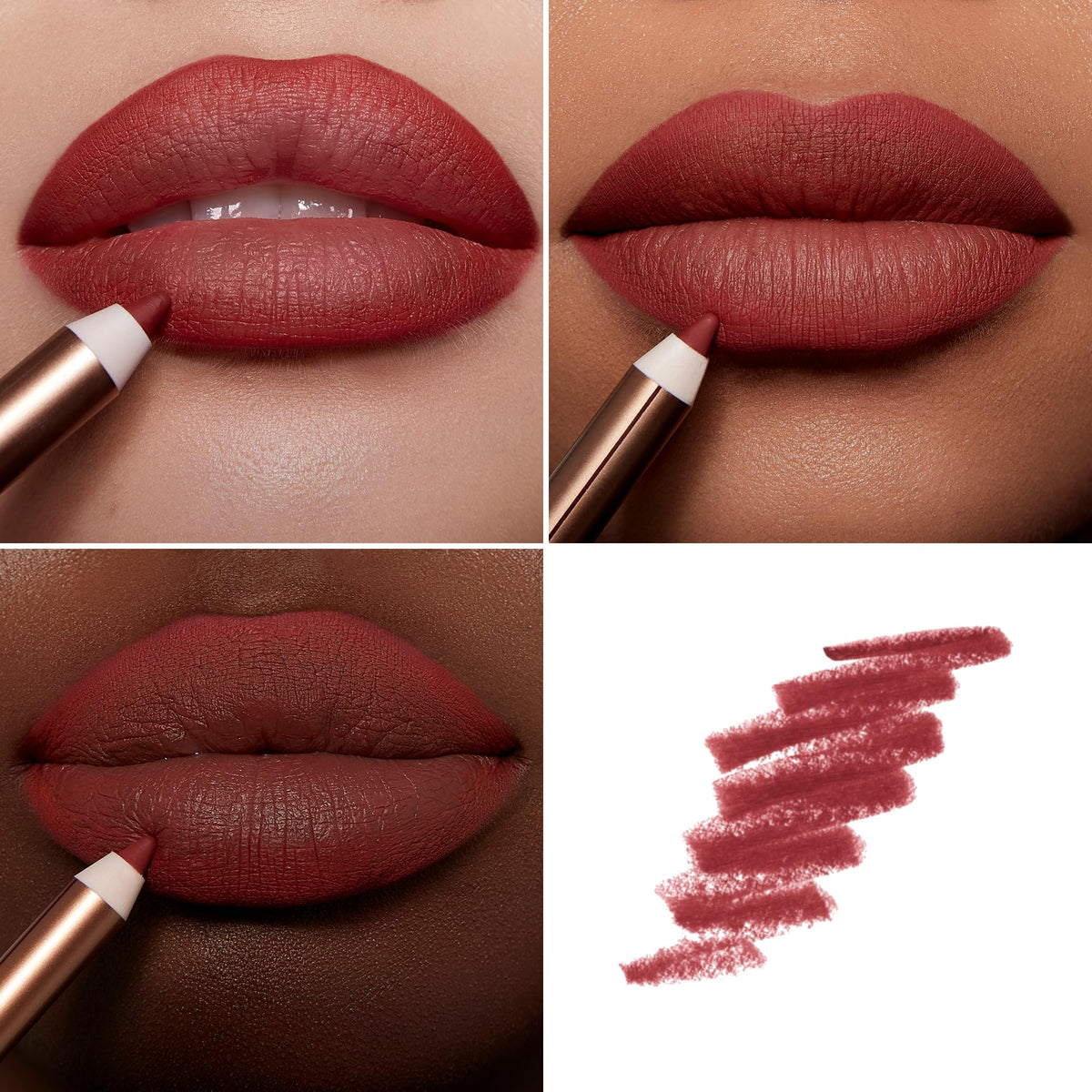 Charlotte Tilbury liner cap removed revealing creamy tip for smooth application benefit