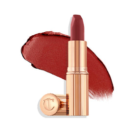 Charlotte Tilbury front packaging showing elegant tube and shade