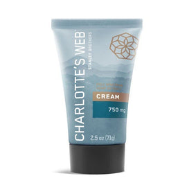 Charlotte's Web front packaging showing tube and benefits for moisturized skin