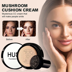Charm Kiss coverage before and after photo demonstrating concealing of spots benefit