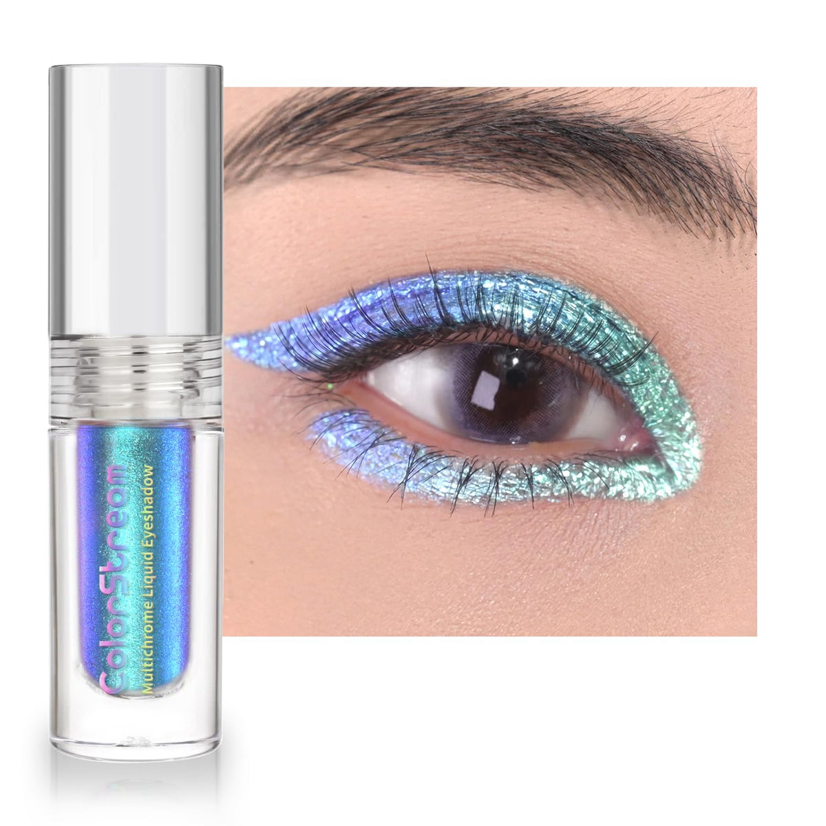 Charmacy front packaging showing compact metallic duochrome and brand clarity