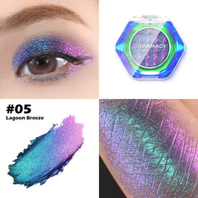 Charmacy Milano close-up of duochrome texture showing reflective pigment detail