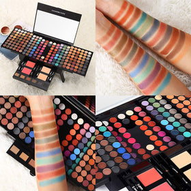 CHARMCODE open palette full view with rows of matte and shimmer shades for variety