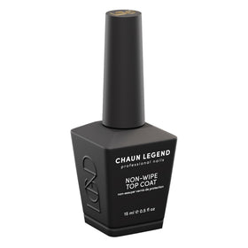 Chaun Legend top coat front packaging showing glossy bottle finish and professional label