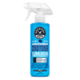 Chemical Guys pad conditioner front label showing product and benefit