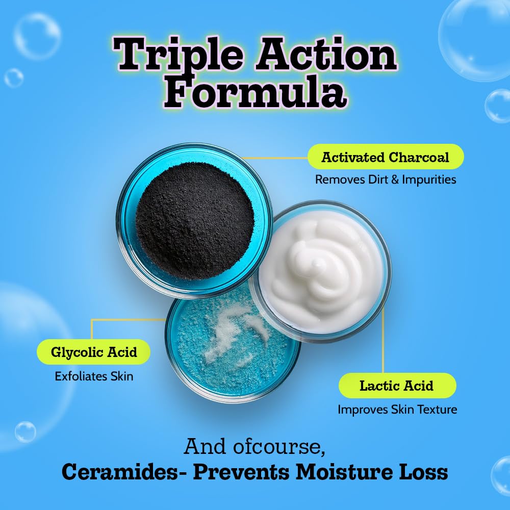 Chemist at Play smooth skin after wash showing hydrated finish