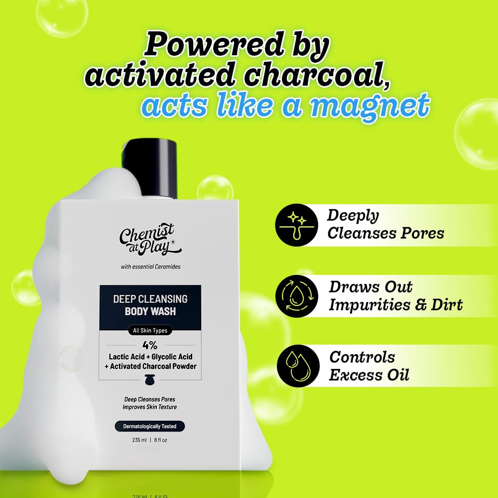 Chemist at Play pump dispenser close-up for easy, controlled use