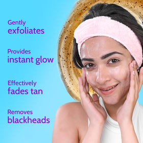 Chemist At Play textured scrub close-up revealing gentle exfoliant particles