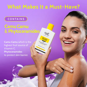 Chemist at Play gel texture close-up showing smooth vitamin C formula