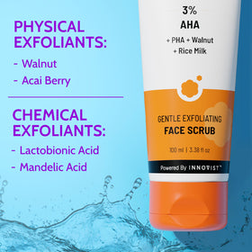 Chemist At Play walnut powder ingredient close-up highlighting natural polish
