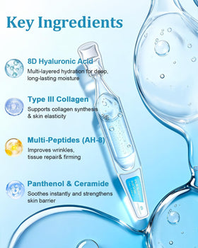 CHEOKINGBA ingredients label close-up showing hyaluronic and peptides