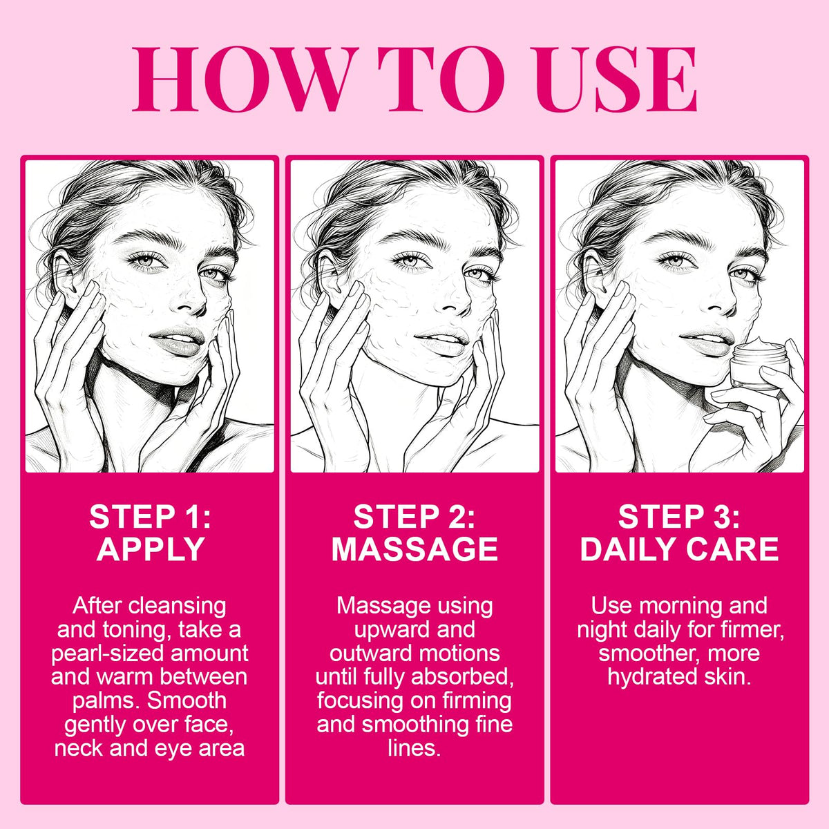 CHHQLZS at bedside in a skincare routine suggesting daily renewal
