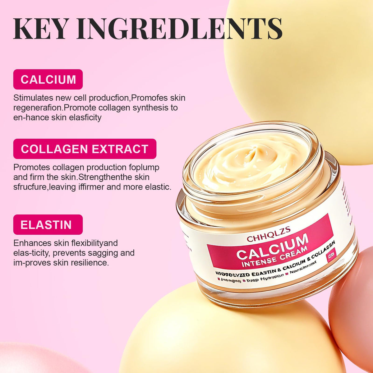 CHHQLZS jar beside coin illustrating 50ml size and travel convenience