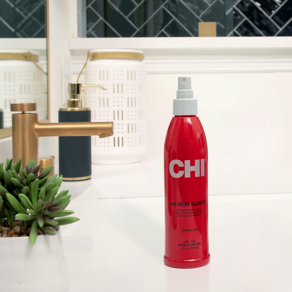 CHI 44 spray action mist demonstrating even coverage and lightweight protection